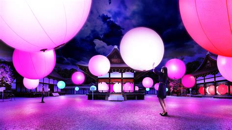 呼吸する光の球体 京都下鴨神社のライトアップイベントがめちゃ幻想的 糺の森がアート空間になるんだって Pouch ポーチ