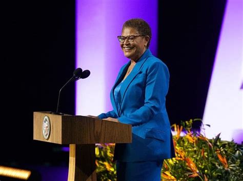 Karen Bass Becomes First Black Woman To Be Elected Los Angeles Mayor
