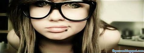 Cute Emo Girl With Glasses Gorgeous Teen Alone