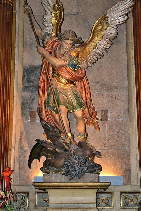 Michael Archangel Slaying Satan In Santiago Chile