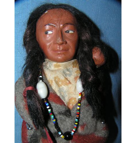 Native American Indian Skookum 11 Inch Squaw Doll