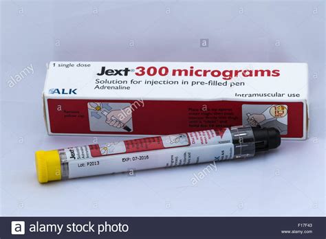 This link will redirect you to the electronic medicines compendium (emc), a resource providing information about. A medical Jext Epipen used to administer a 300 microgramme ...
