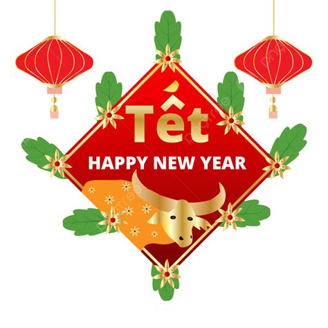 Vietnamese New Year Vector Hd Png Images Têt Vietnamese Happy New Year