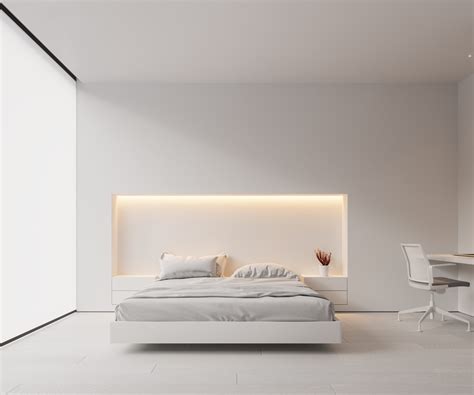 All White Luxury Master Bedroom Decorating Ideas White Furniture And