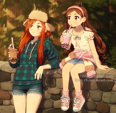 Wendy And Mabel By Dav 19 On Deviantart