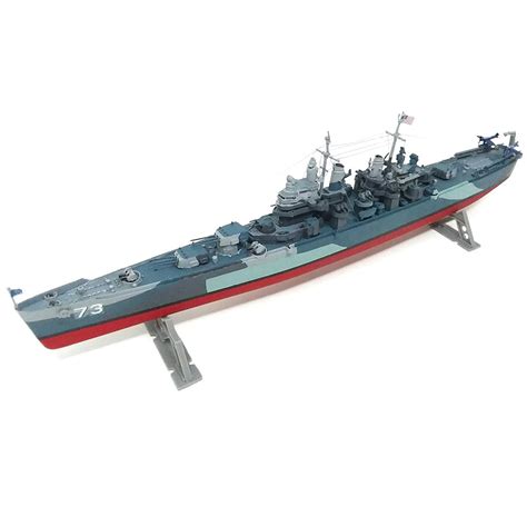 Atlantis® Uss Pittsburgh Ca 72 Heavy Cruiser Warship Plastic Model Kit