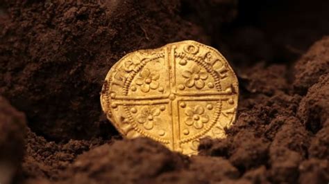 an amateur metal detectorist found one of england s earliest gold coins in a field youtube