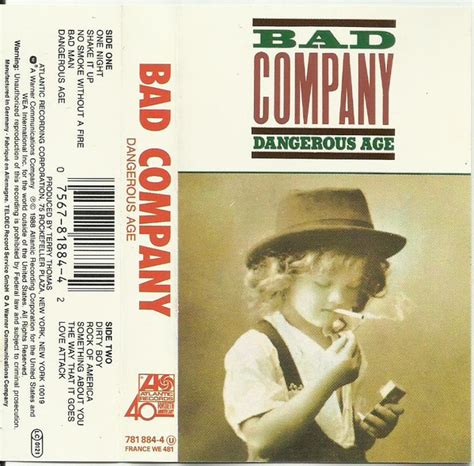 Bad Company Dangerous Age Vinyl Records Lp Cd On Cdandlp