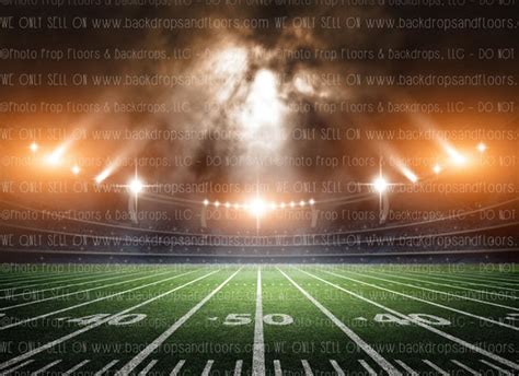 football stadium photography backdrop kicker goal post etsy