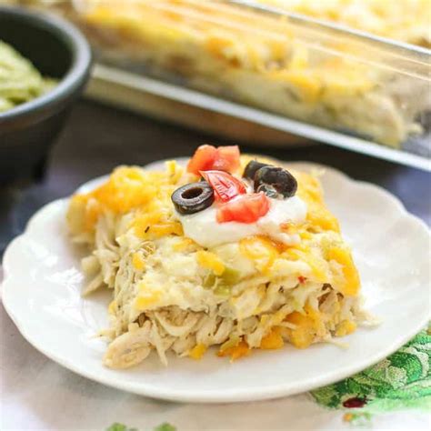 Maybe you would like to learn more about one of these? Layered Chicken Enchilada Casserole With Cream Of Chicken ...