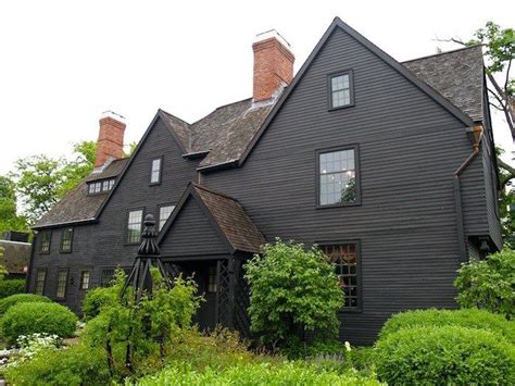 Paint It Black—black Houses Black House Exterior Gray House