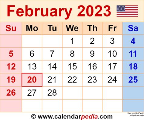 Prepare For February 2023 With Printable Calendar 99 Printable