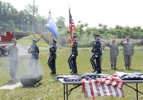 Base Flag Retirement Ceremony Reinforces Laws Reverence For National