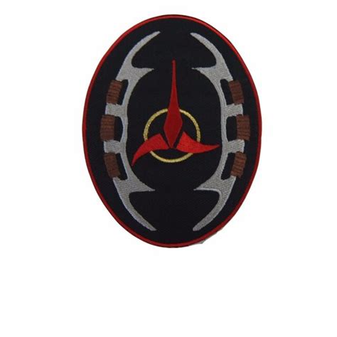 Star Trek Klingon Symbol Embroidered Patch Ebay
