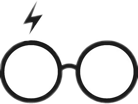 Glasses Clip Art Harry Potter Literary Series Image Openclipart