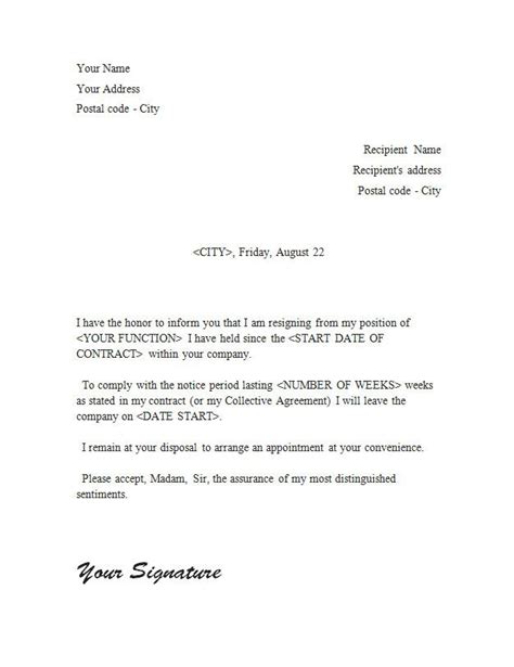 Maybe you would like to learn more about one of these? very simple resignation letter dahhqoms how write proper