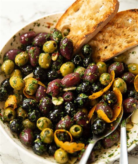 The Most Delicious Marinated Olives Dont Go Bacon My Heart Olive