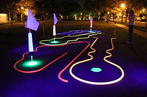 Cosmic Putting and Office Golf - Neon Putting track 1 Hole Kit | Golf putting, Office golf, Golf