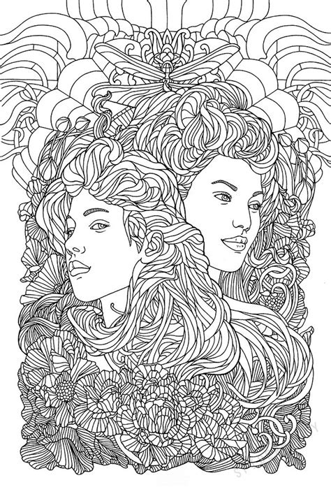 Into The Wild Coloringpage Coloring Pages Adult