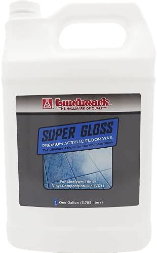 Ultra High Gloss 33 Solids Floor Finish Wax 1 Gallon