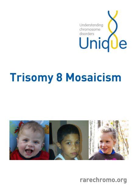 Trisomy 8 Mosaicism Unique The Rare Chromosome Disorder