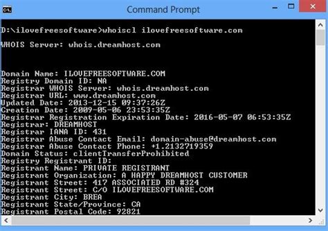 3 Free Command Line Whois Software To Run Whois From Command Prompt