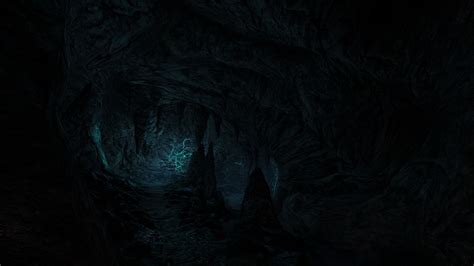 Fond Décran La Grotte Formation Cher Esther Obscurité Capture D