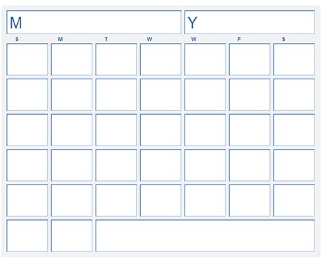 Blank Calendar Template Blank Calendar Template Calendar Printables