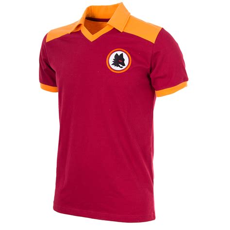 Dein verein, dein herz, deine loyalität findest du wieder hier bei uns, für die associazone sportiva roma. AS Roma 1980 Retro-Trikot