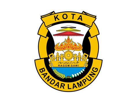 Logo Kota Bandar Lampung Vector Cdr Png Hd Gudril Logo Tempat Nya My