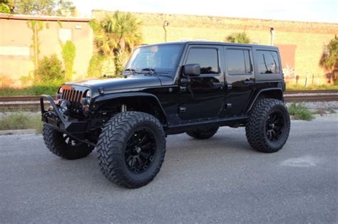 2012 Jeep Wrangler Unlimited JK ONE OWNER 4 door lifted ...