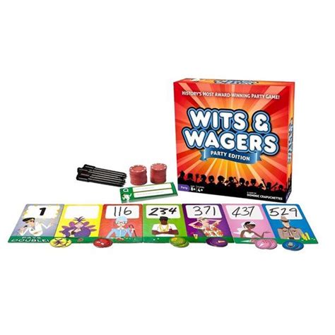 Wits And Wagers Party Game Null Toys Digoca Board