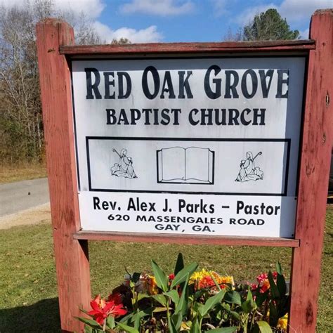 Red Oak Grove Baptist Church Gay Ga