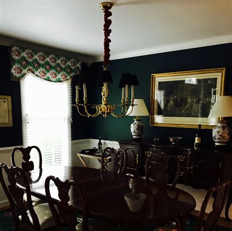 Just make sure you have the right chair rail height: Behr Dark Everglade Maybe leave chair rail and below as is ...