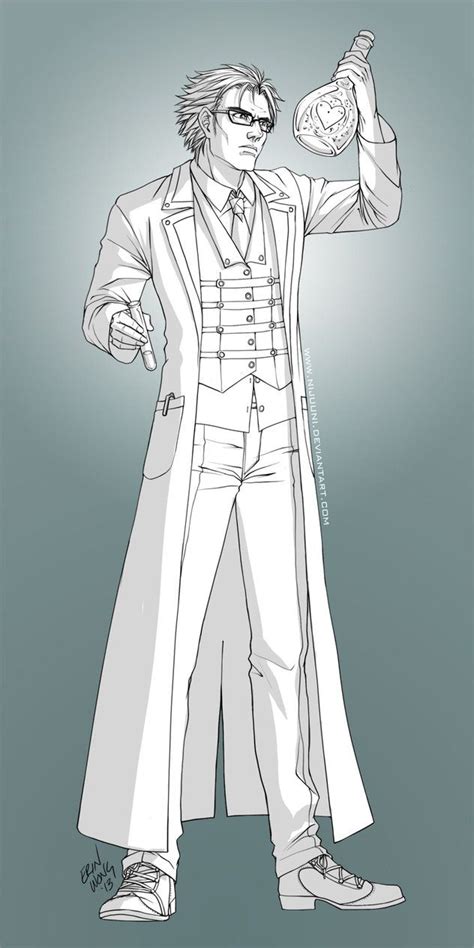 The Scientist By Nijuuni On Deviantart Character Sketch Character