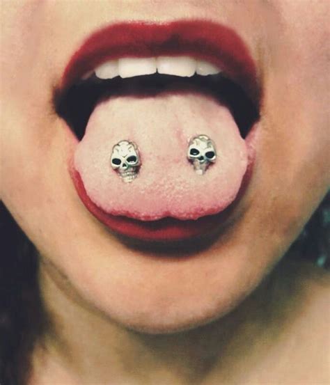 Pin By Gorgeous Nightmare On Pierced Tongue Piercing Jewelry Cool Piercings Tongue Piercing