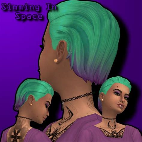 Pin By Harriet On Sims 4 Cc Short Slicked Back Hair Slicked Back