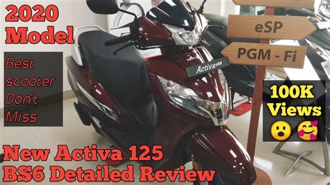 Arai mileage is calculated under standard test conditions. 2020 Honda Activa 125 BS6 Detailed Review - Explained ...