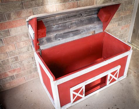 Barn Wood Toy Box By Drakestonedesigns On Etsy