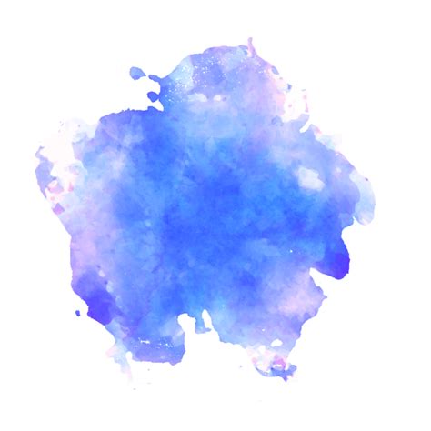 Freetoeditftestickers Watercolor Brushstroke Background Blue