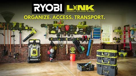 Organize Access Transport Ryobi Link Modular Storage System Youtube
