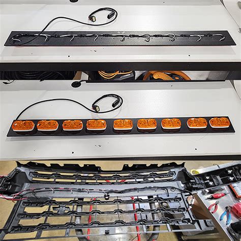 Chevy Silverado Amber Led Grille Backlight Kit Wicked Warnings