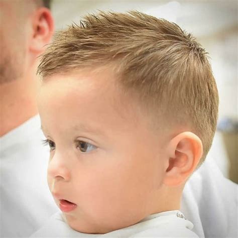 How to Style Baby Boys Hair: 5 Haircut Ideas - Cool Men's Hair Latest little boy haircuts, short hairstyles for kids,new hairstyles for kids 2018 , al ras saloon.
