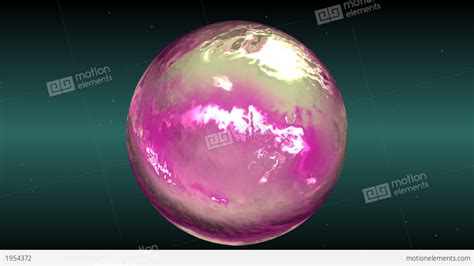 Pink Planet Stock Animation 1954372