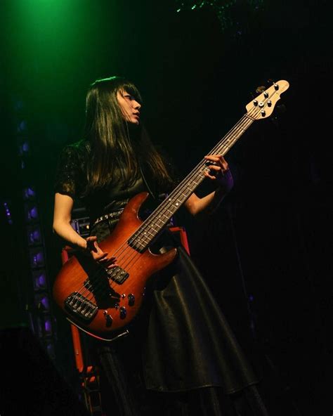 Japanese Girl Band Female Guitarist Saiki Girl Bands Rock Bands
