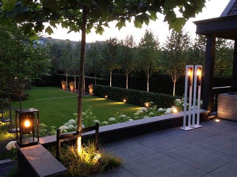 Luxury Garden With Different Kind Of Lighting All Lighting Can Be