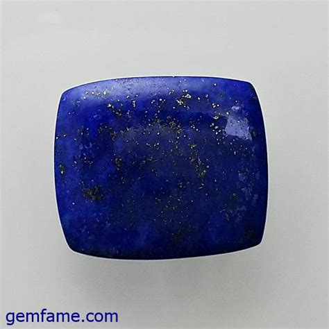 Lapis Lazuli 1014ct Rectangle Shape Blue Colour Origin Afghanistan