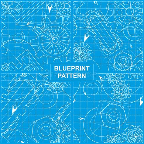 Machinery Blueprint Stock Illustrations 14183 Machinery Blueprint