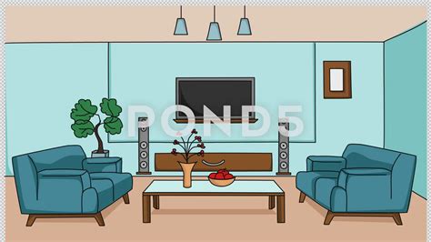 Top 159 Living Room Animated