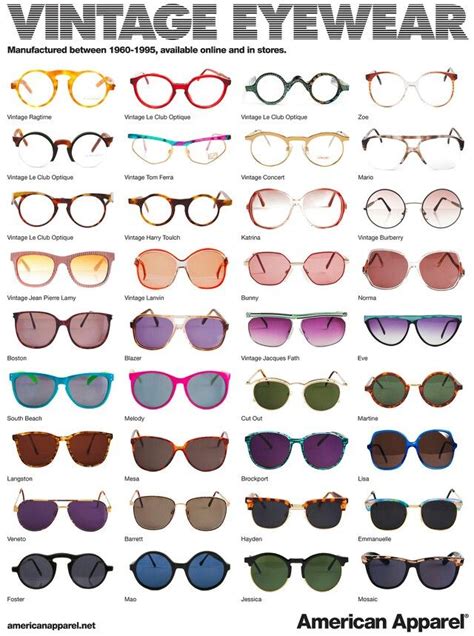 types of sunglasses trending sunglasses vintage eyewear sunglasses vintage